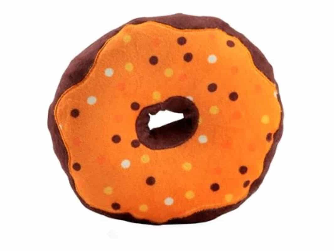 Pupkin Spice Donut Dog Toy image 1
