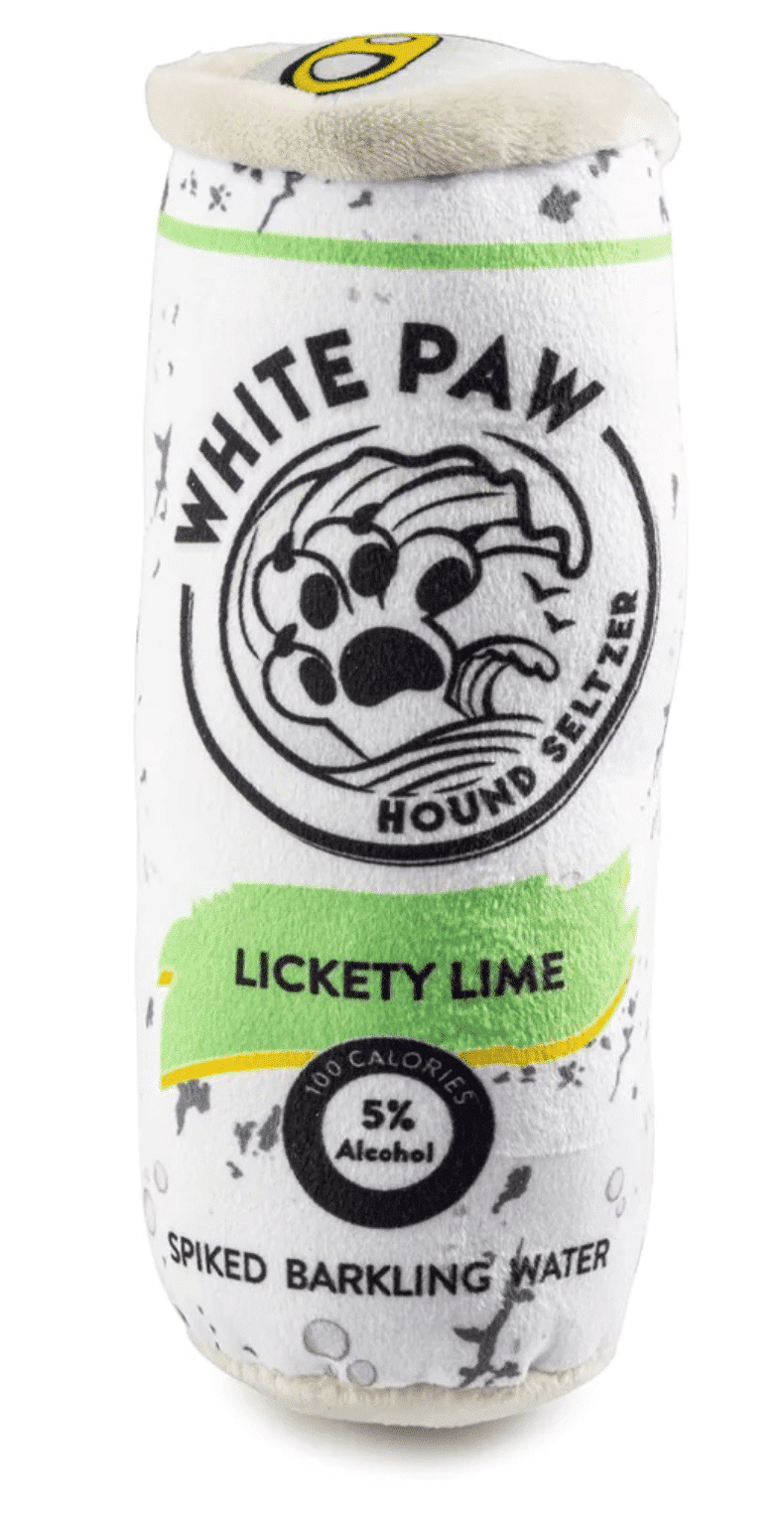White Paw - Lickety Lime Dog Toy image 1