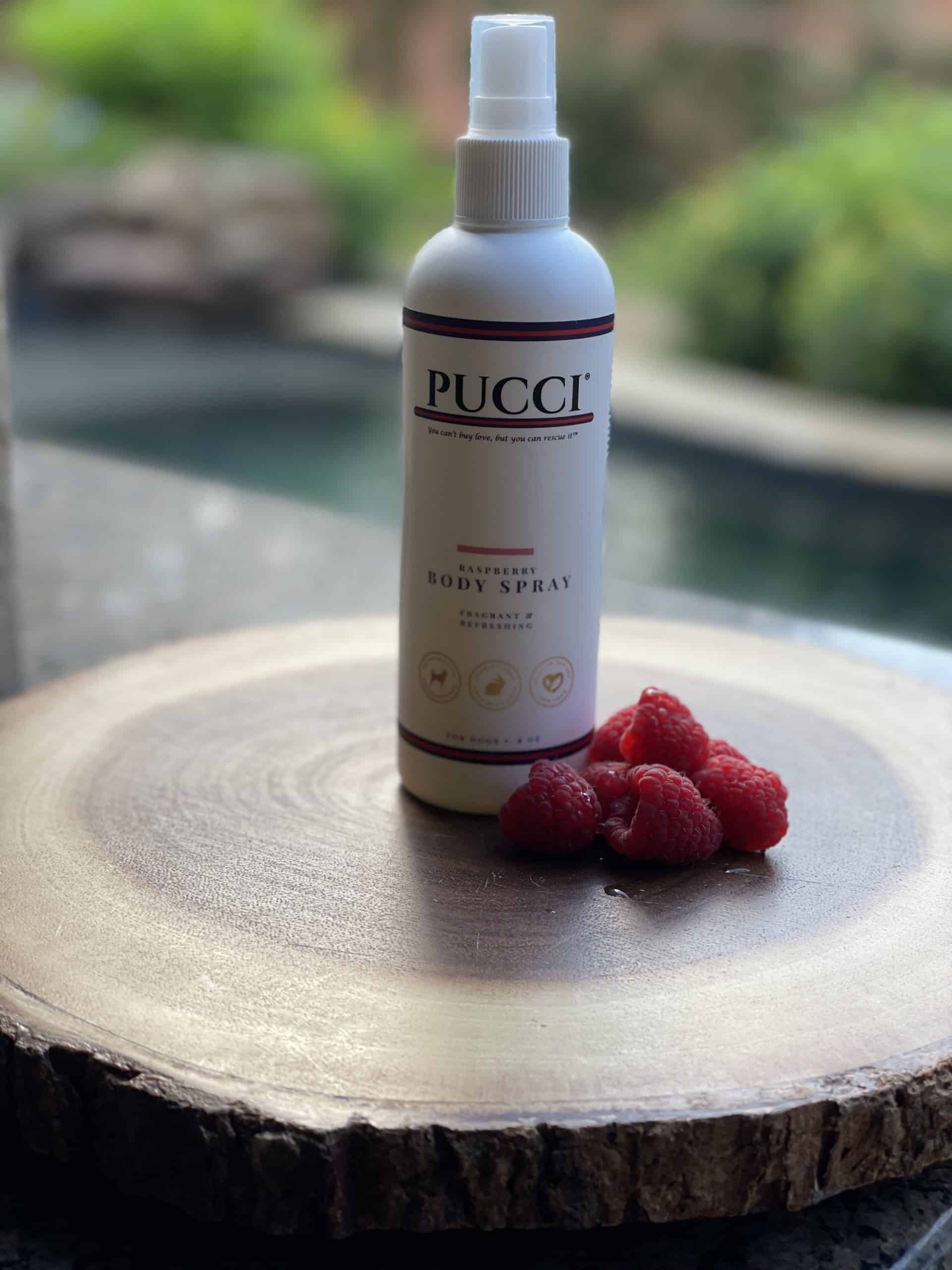 PUCCI Raspberry Body Spray for Dogs - 8 oz. image 0