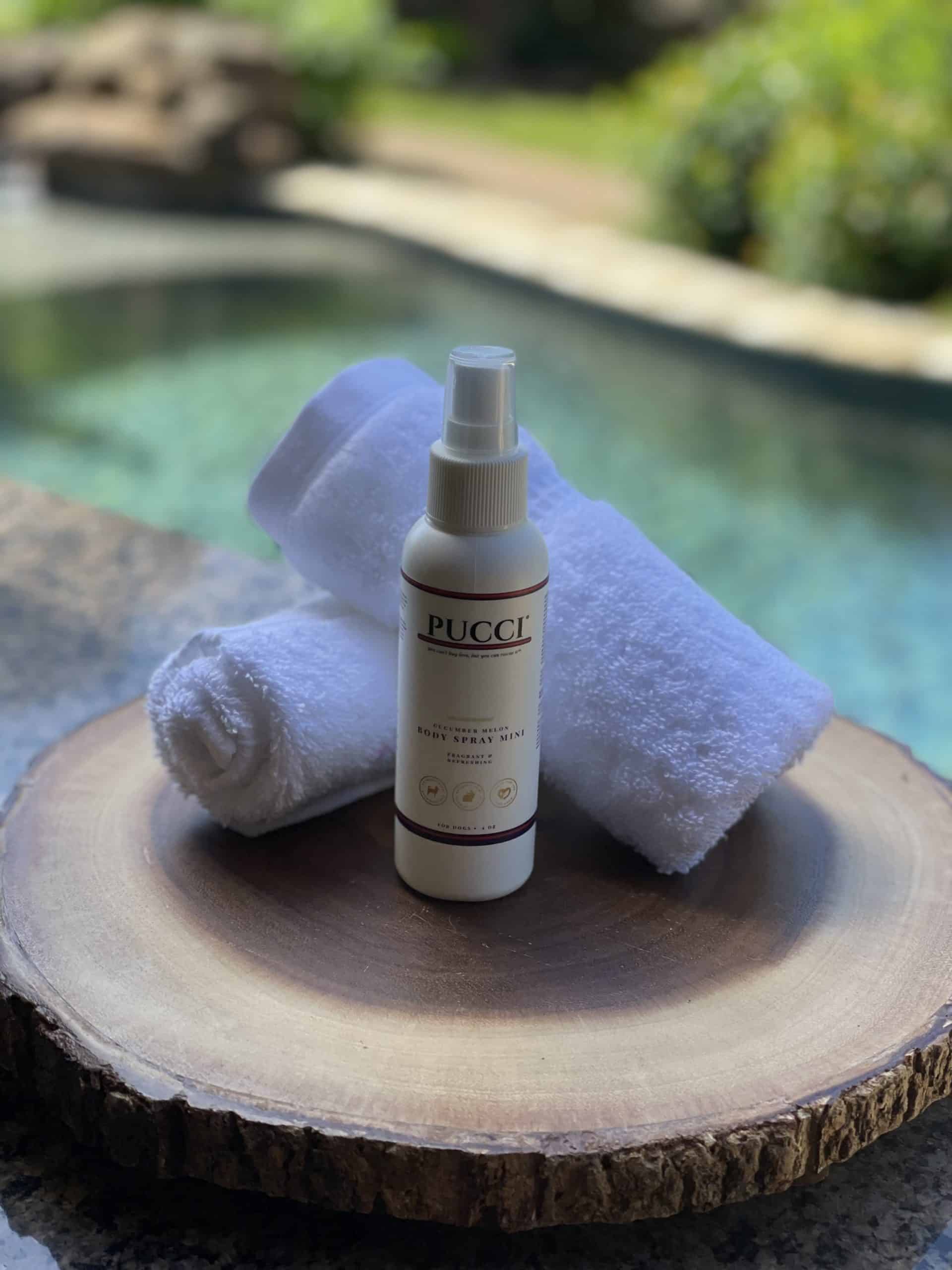 PUCCI Cucumber Melon Body Spray for Dogs - Mini image 0