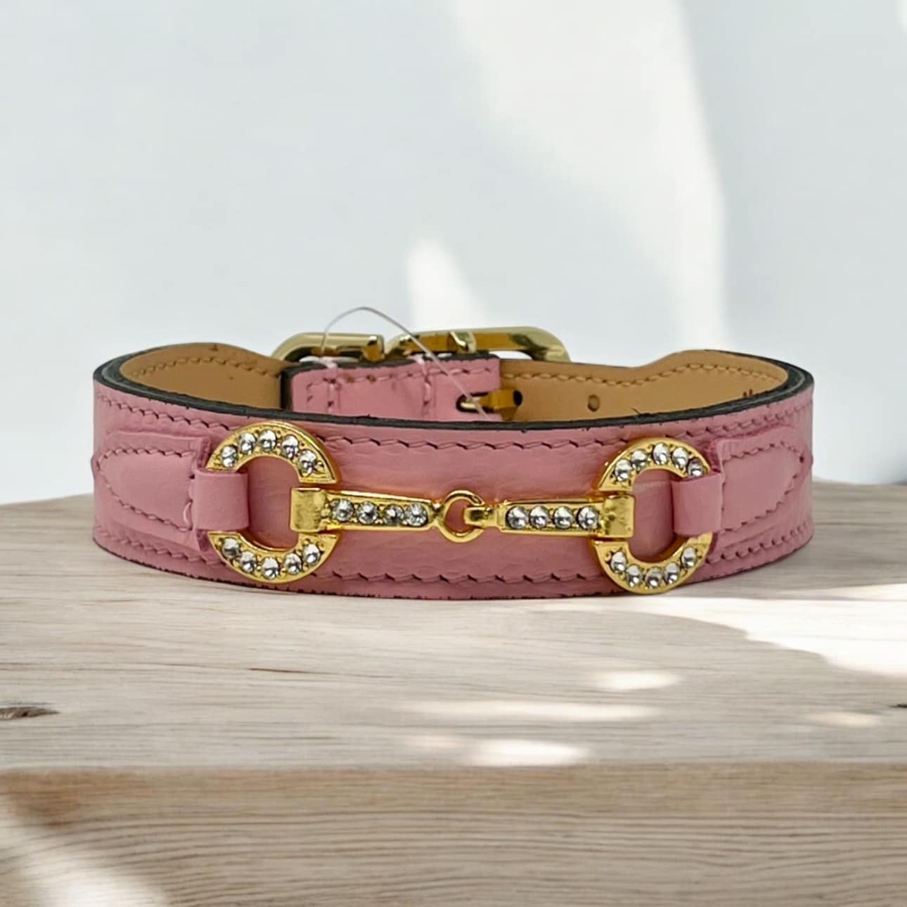 The Holiday Dog Collar in Sweet Pink image 0