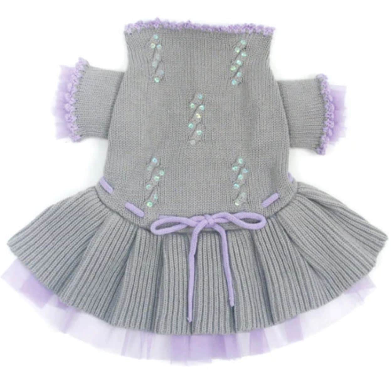 Greys and Lace Dog Sweater Dress image 0