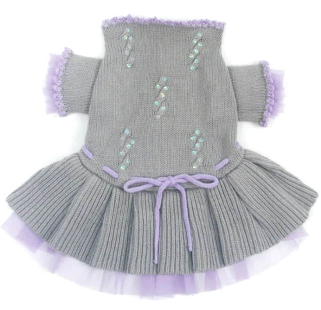 Greys and Lace Dog Sweater Dress image 0