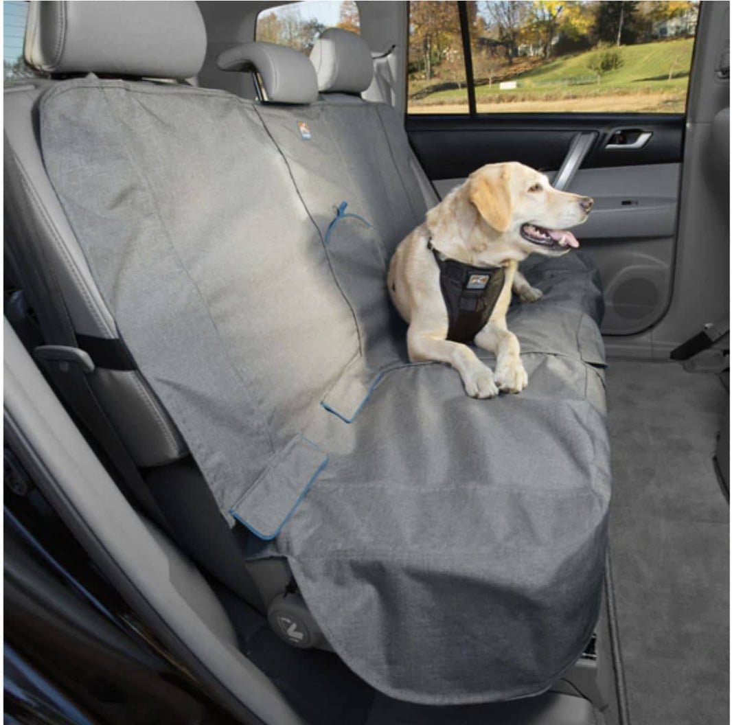 Heather Bench Seat Cover For Dogs - Charcoal image 0