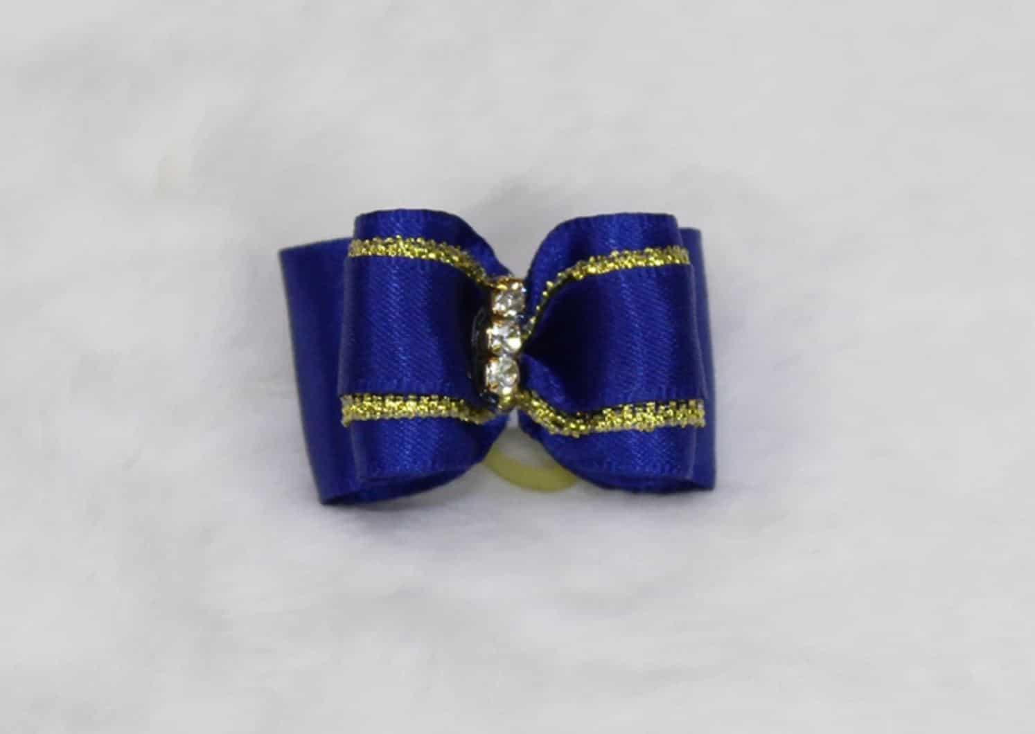 Three Crystal Dog Bow image 5
