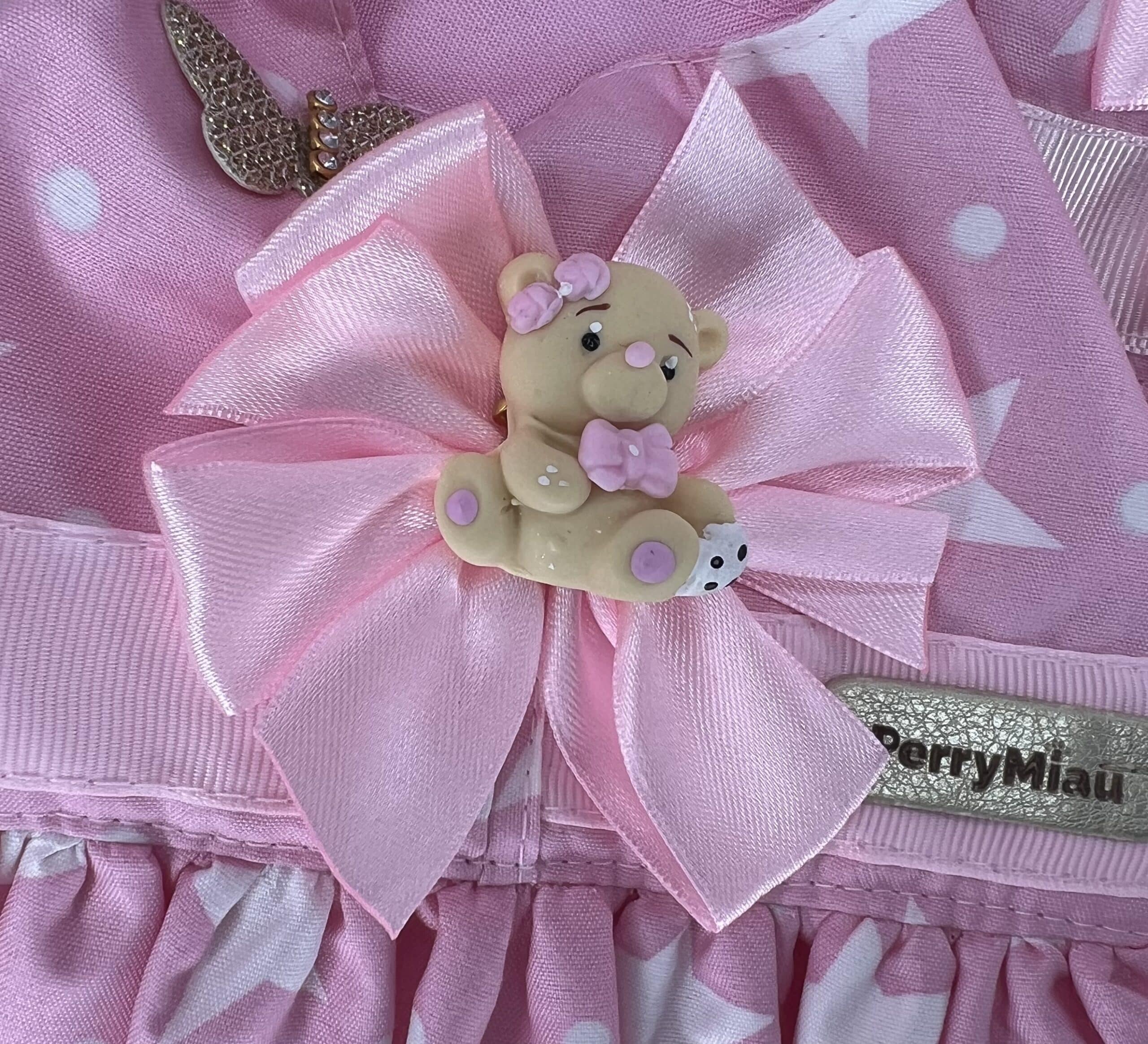 Stars on Pink Dog Dress - X-Small image