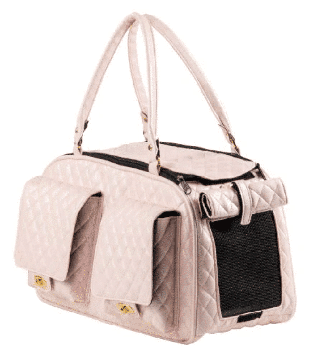 Marlee 2 Quilted Dog Carrier - Pink image 1