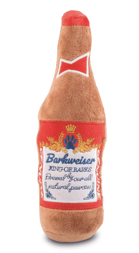 Barkweiser Beer Bottle Dog Toy image 1