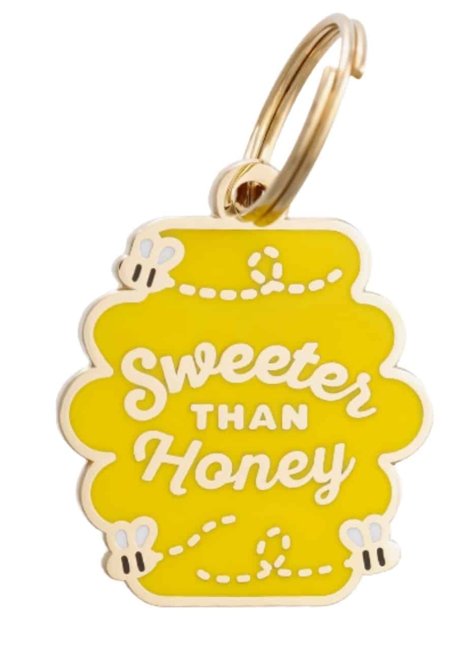 "Sweeter than Honey" Dog Charm image 0