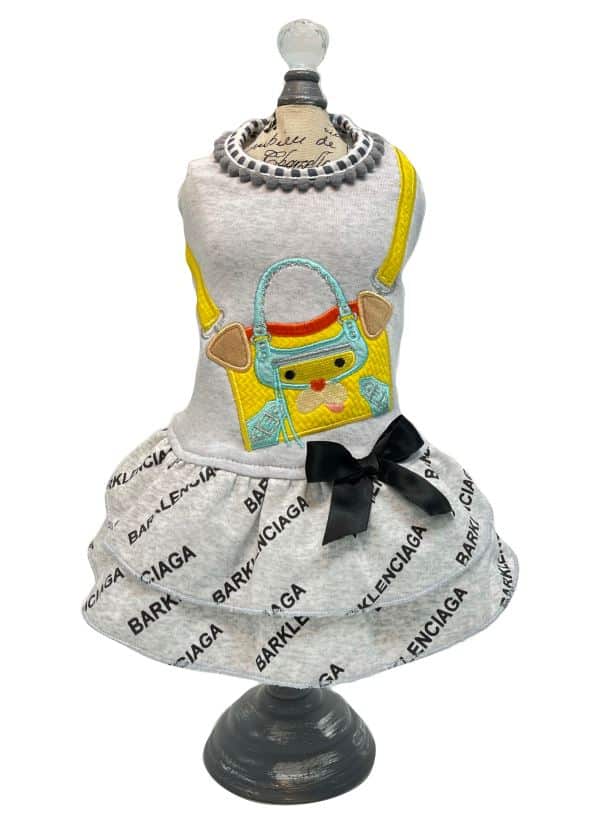 Barklenciaga Lemon City Dog Dress image 0