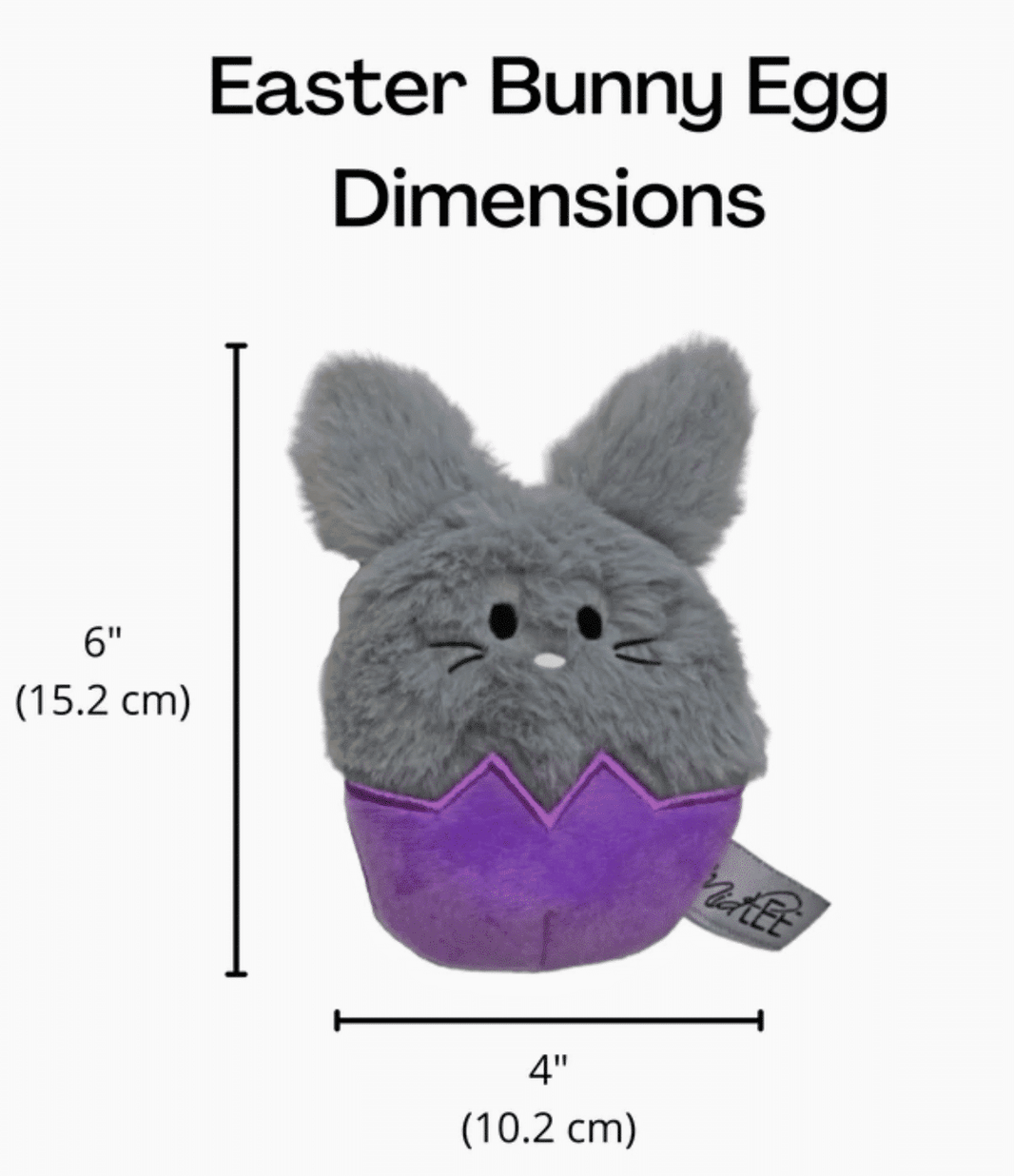 Easter Bunny Egg Dog Toy image 1