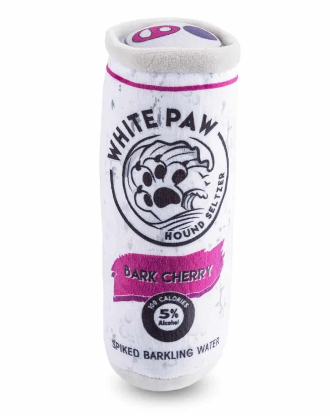 White Paw - Bark Cherry Dog Toy image 1
