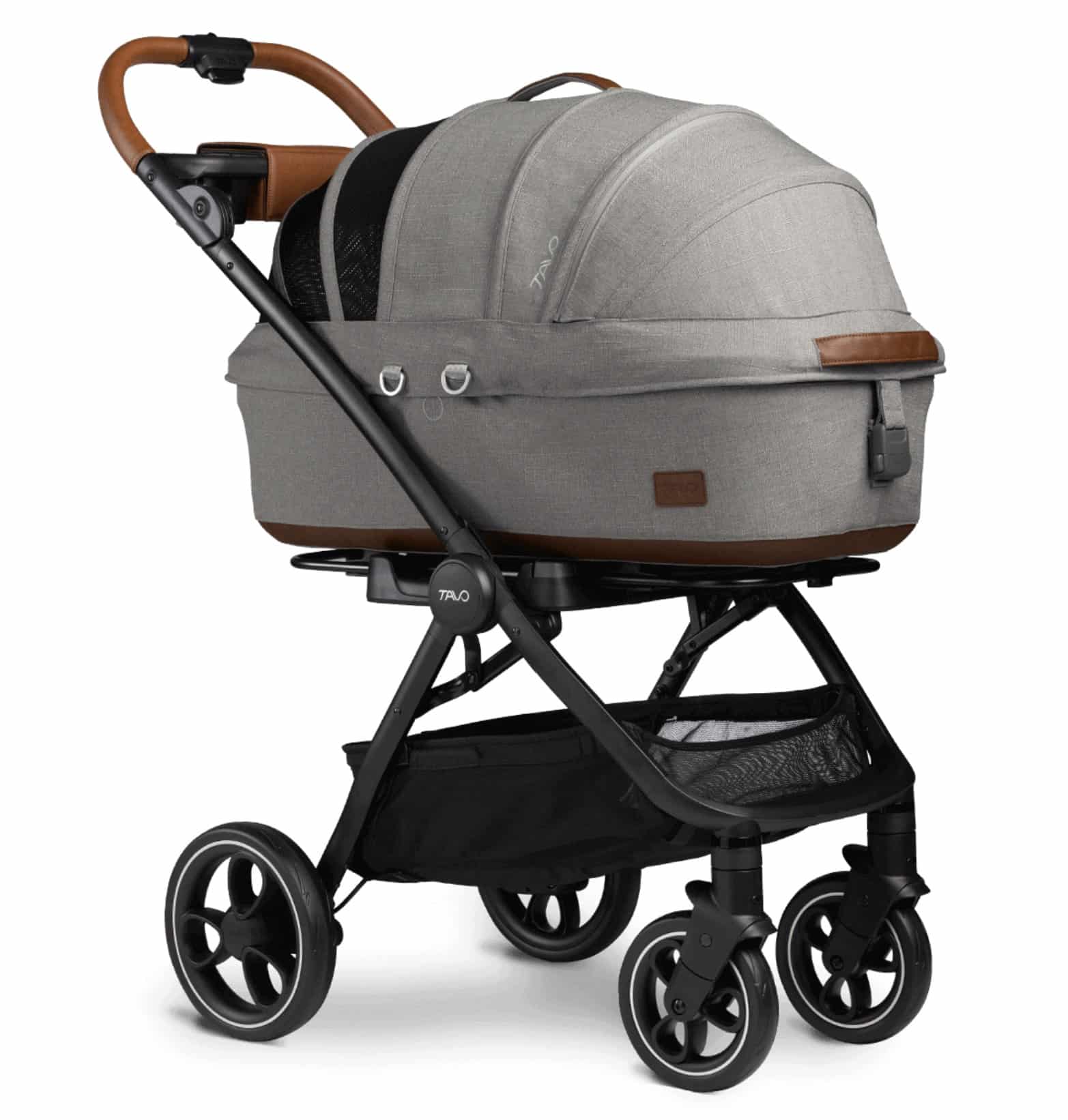 Tavo Pets Maeve Medium (Flex Handle) Pet Stroller - Merle image