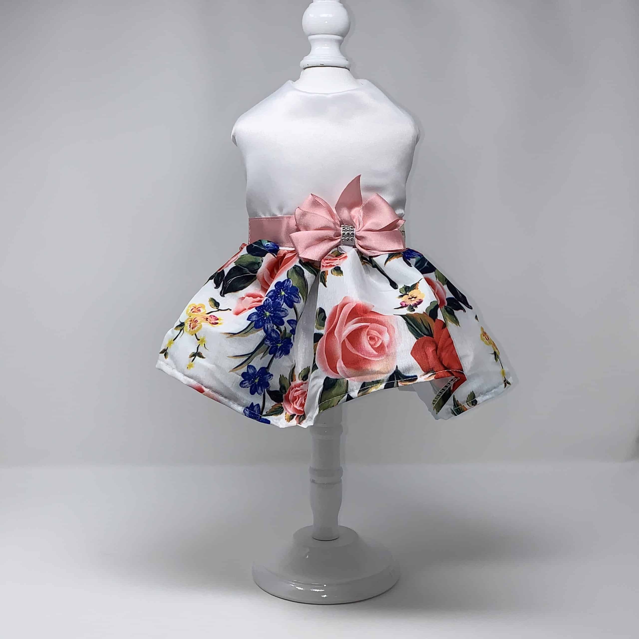 Carolina Dog Dress - White image 0
