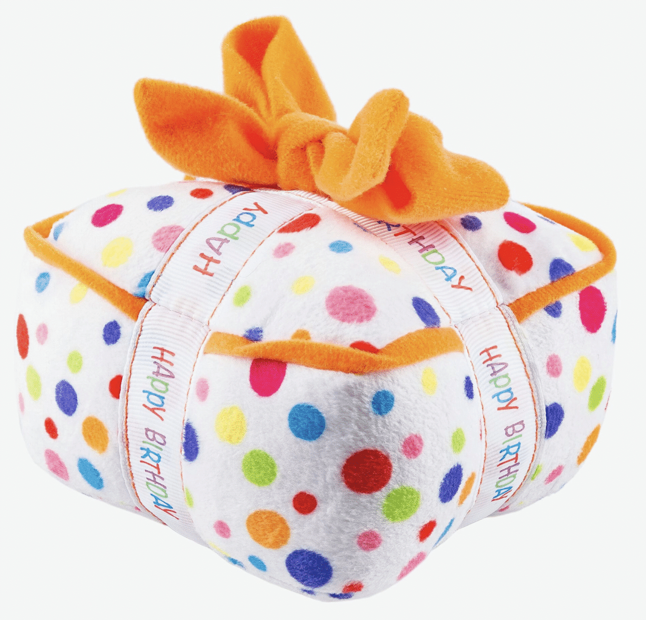 Happy Birthday Gift Box Dog Toy image 0