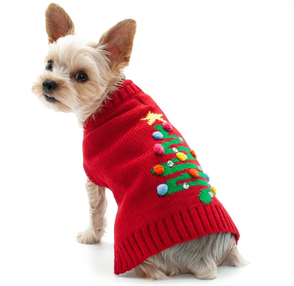 Christmas Tree Dog Sweater image 0