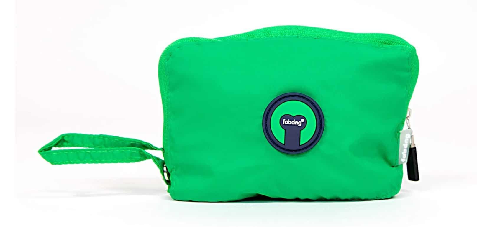Green Packaway Dog Raincoat image 1