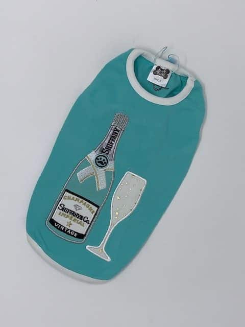 Sniffany & Co. Champagne Dog Tank image 1