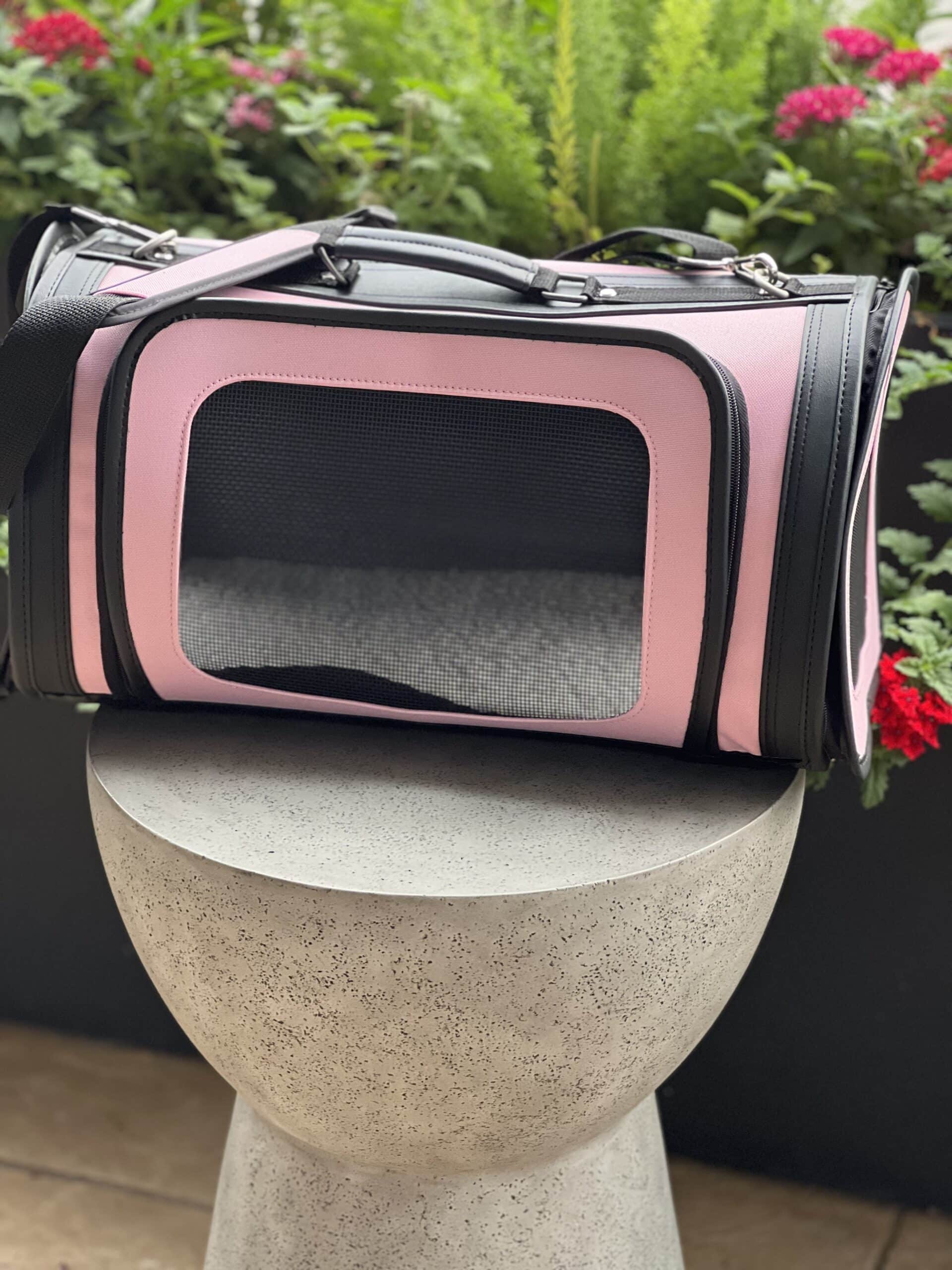 Kelle Light Pink Large Dog Carrier image 0