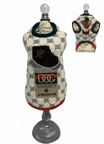 GRRRCI Chocolate Dog Tank image 1