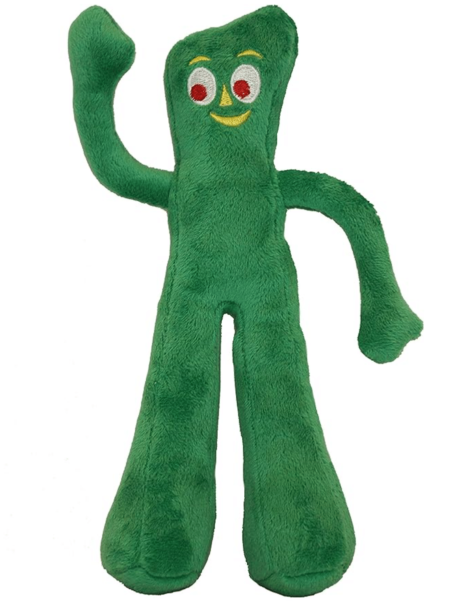 Gumby Plush Squeaker Dog Toy image 1