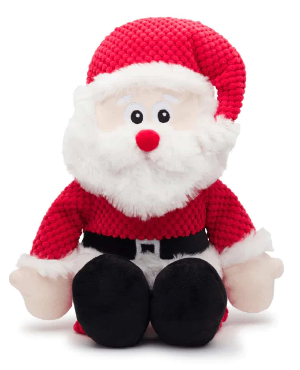 Floppy Santa Plush Dog Toy image 1