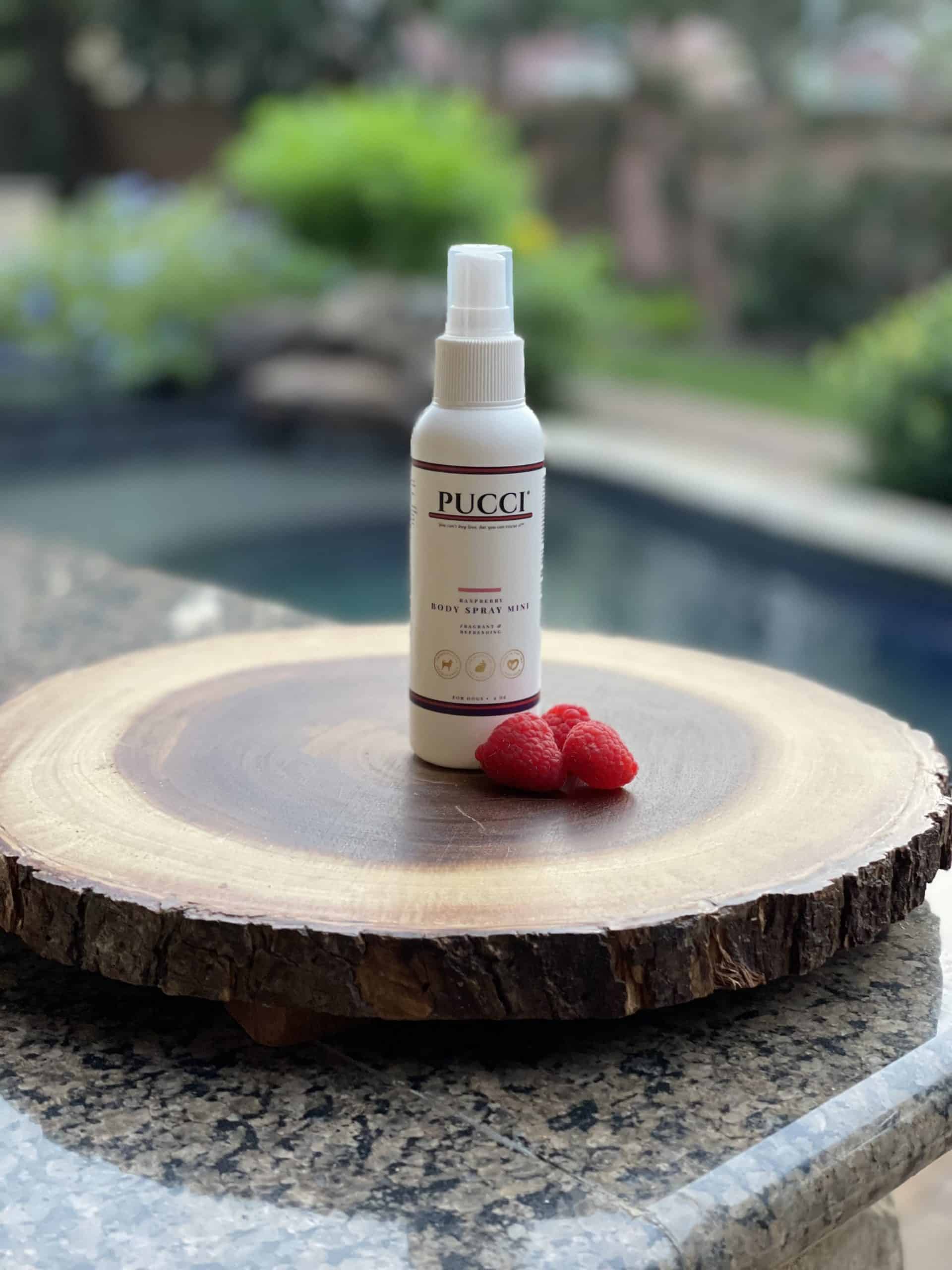 PUCCI Raspberry Body Spray for Dogs - Mini image 0