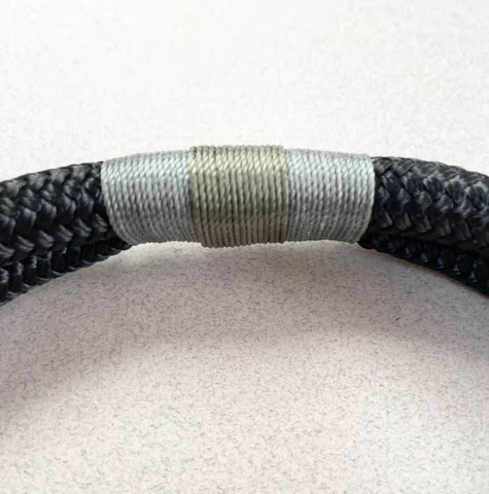 Oonalfie Classic Rope Dog Collar – Enchanted Forest image 3