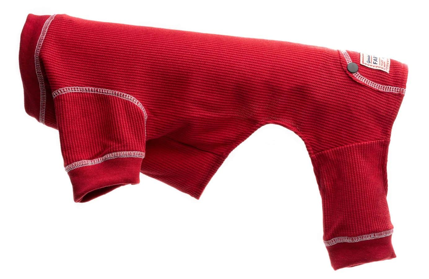 Red Thermal Dog Pajamas image 2