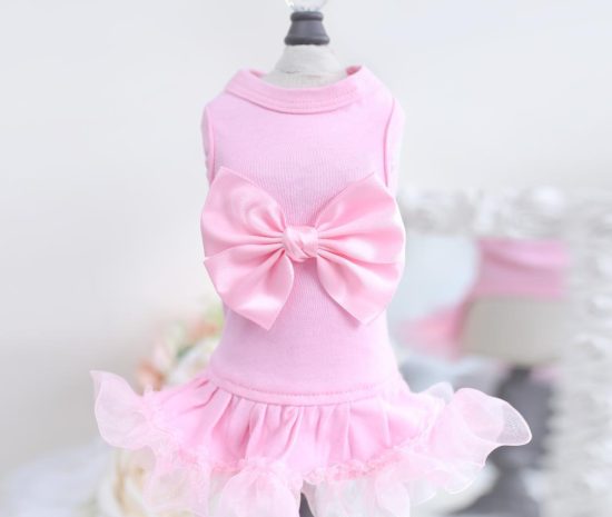 Ballerina Dog Dress - Pink - PUCCI