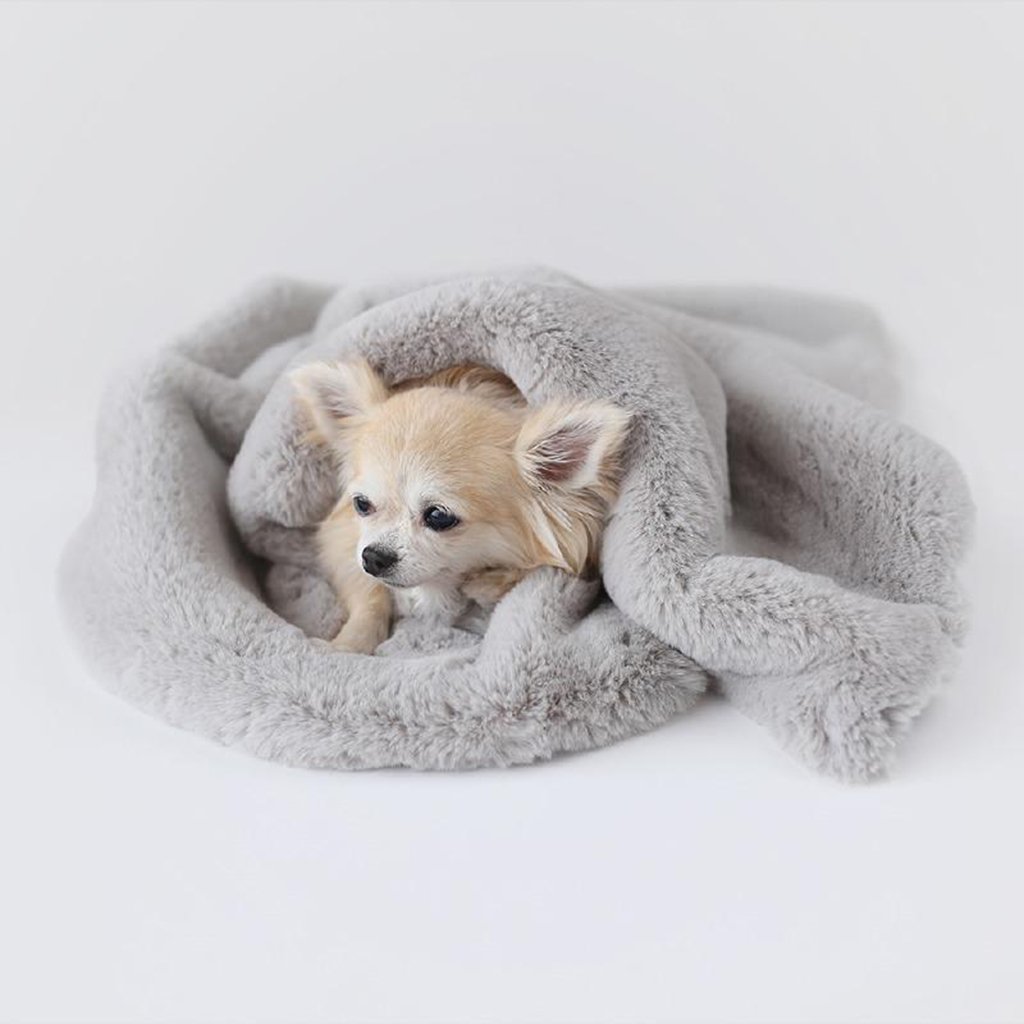 Grey sales dog blankets