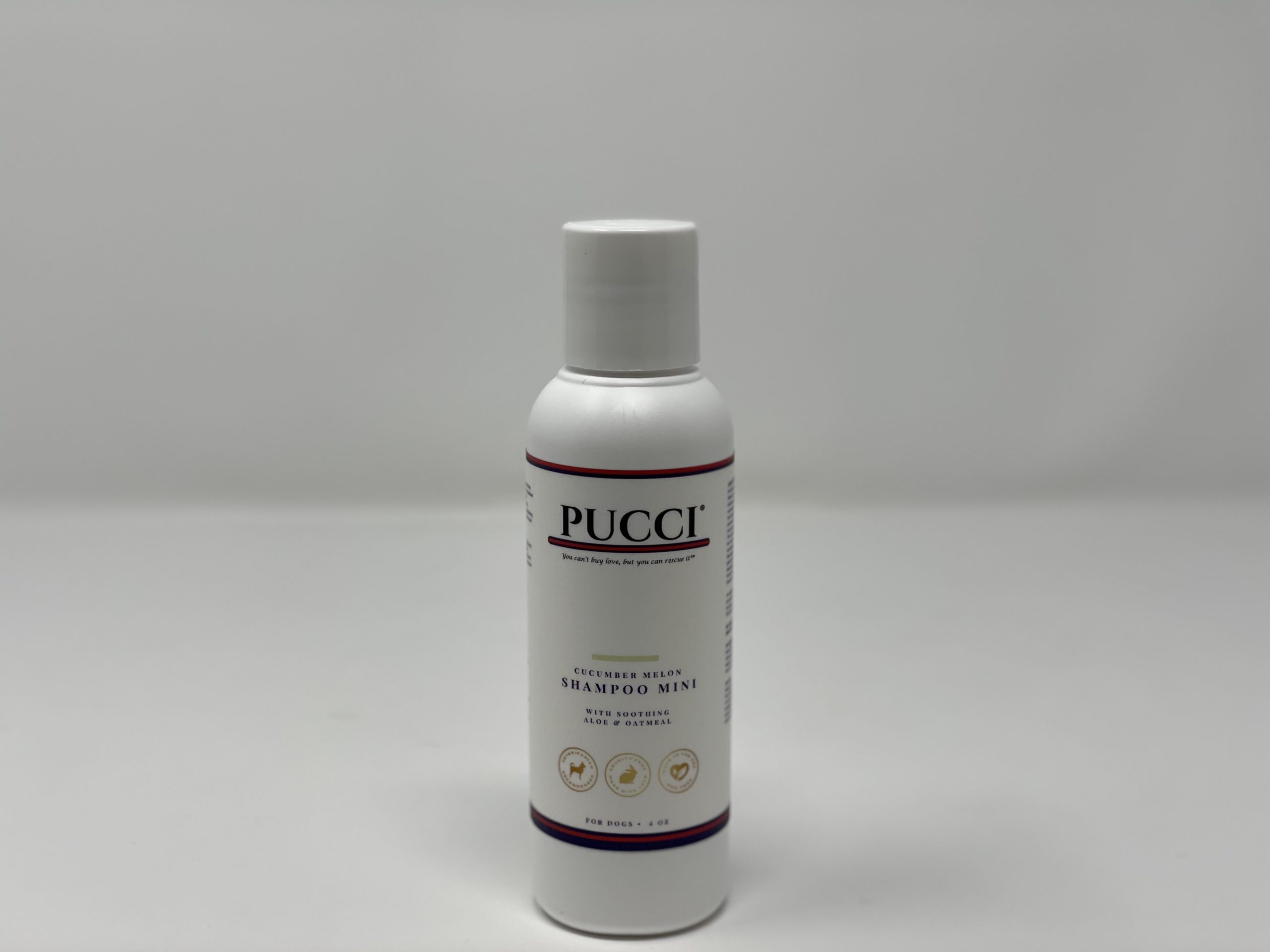 PUCCI Cucumber Melon Shampoo for Dogs with soothing Aloe & Oatmeal