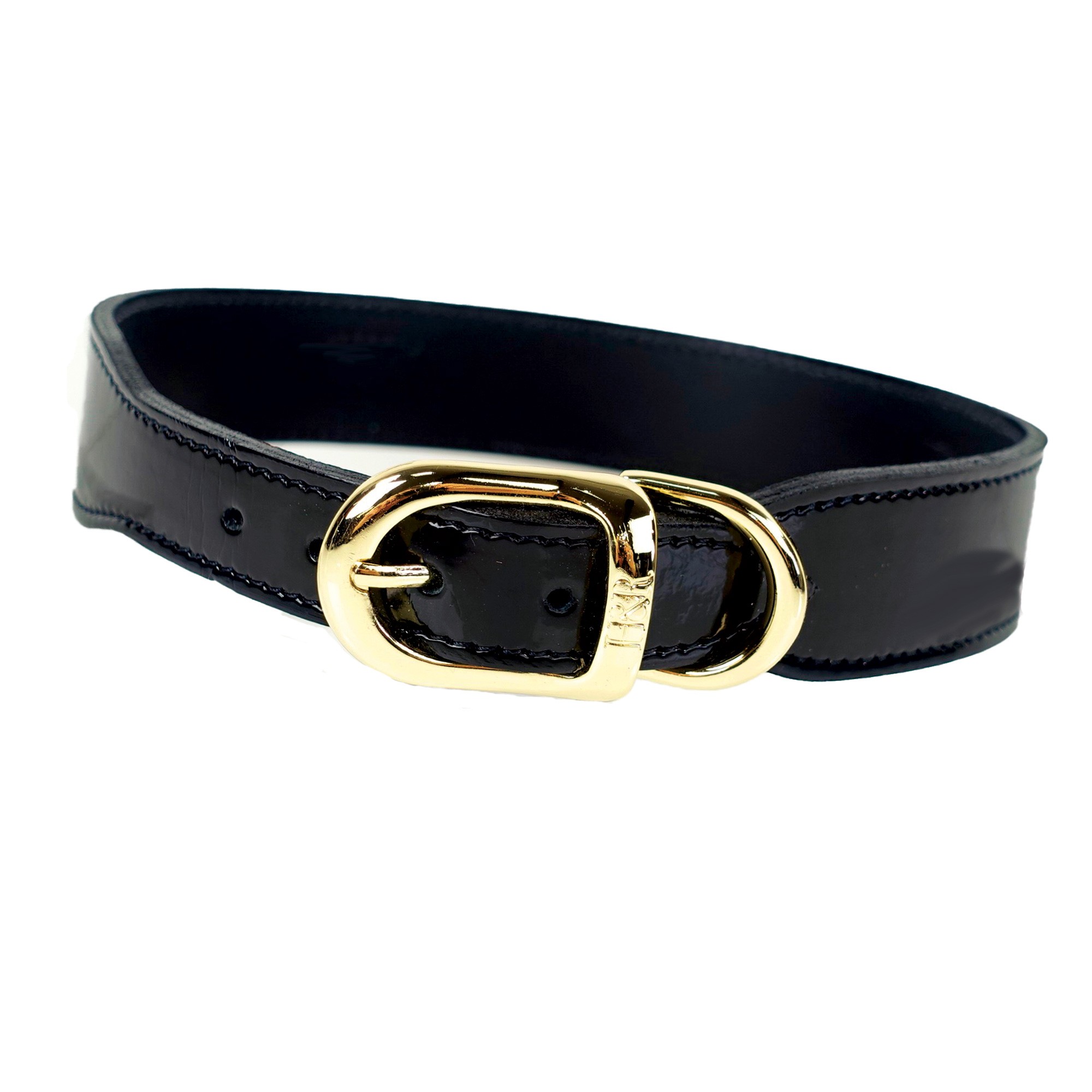 PUCCI Cafe Haute Couture Art Deco Black Patent & Gold back