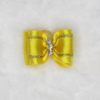 Three Crystal Bow - Yellow