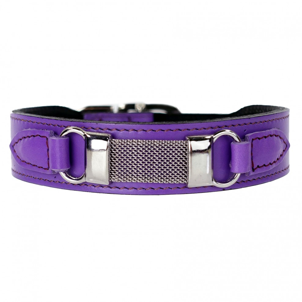 Barclay Dog Collar in Lavender Barclay Dog Collar in Lavender