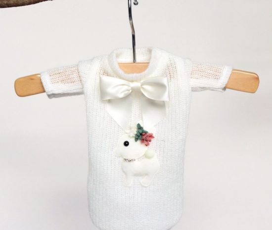 Baby Deer Cream Dog Sweater - PUCCI Cafe