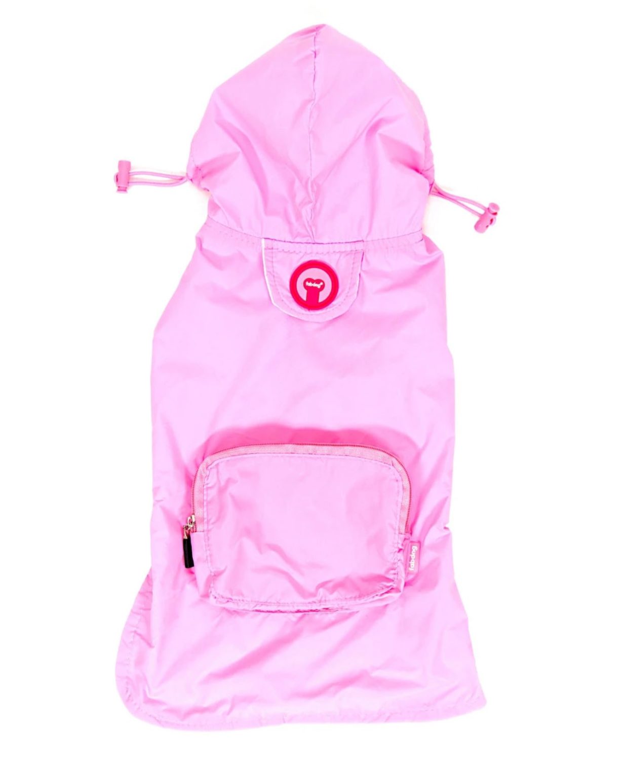Light Pink Packaway Dog Raincoat - PUCCI Café