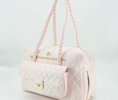 Porsha Dog Carrier - Blush - PUCCI Cafe