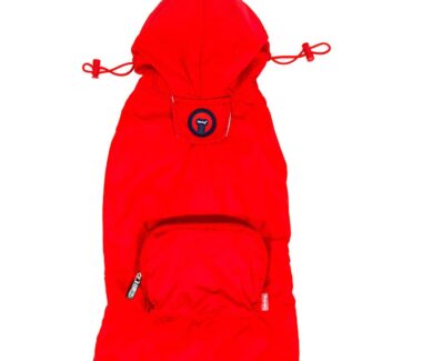 Red Dog Raincoat - PUCCI Cafe