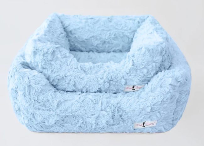 Bella Dog Bed - Baby Blue - PUCCI Cafe