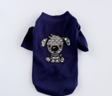 Doggie Dog Tee - Navy - PUCCI Cafe