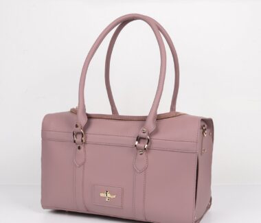 Grand Voyager Dog Carrier- Mauve - PUCCI Cafe