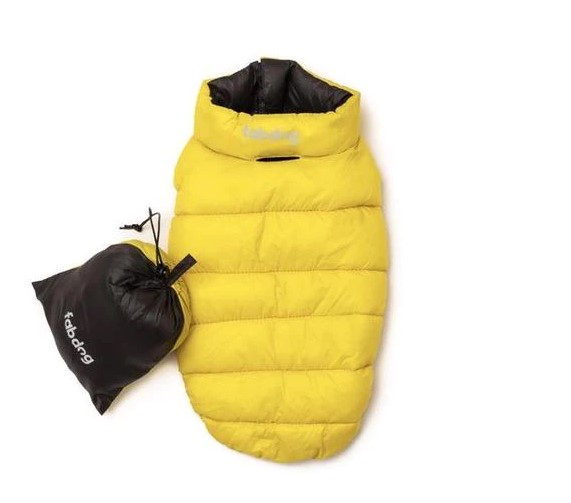Yellow-&-Grey-Pack-N-Go-Reversible-Dog-Puffer-PUCCI-Cafe