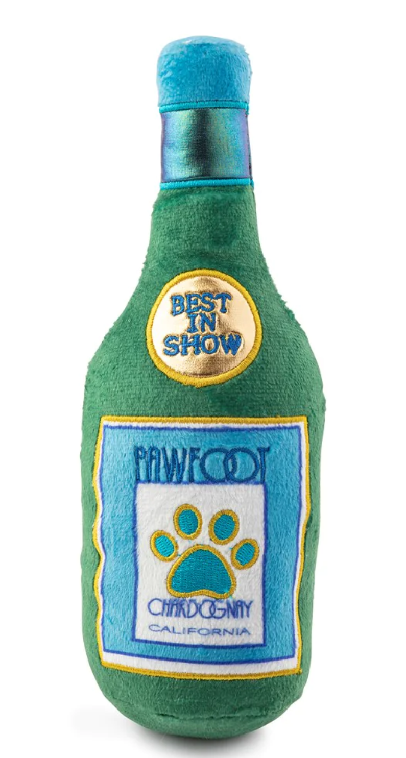 PUCCI Cafe Pawfoot Wine Dog Toy