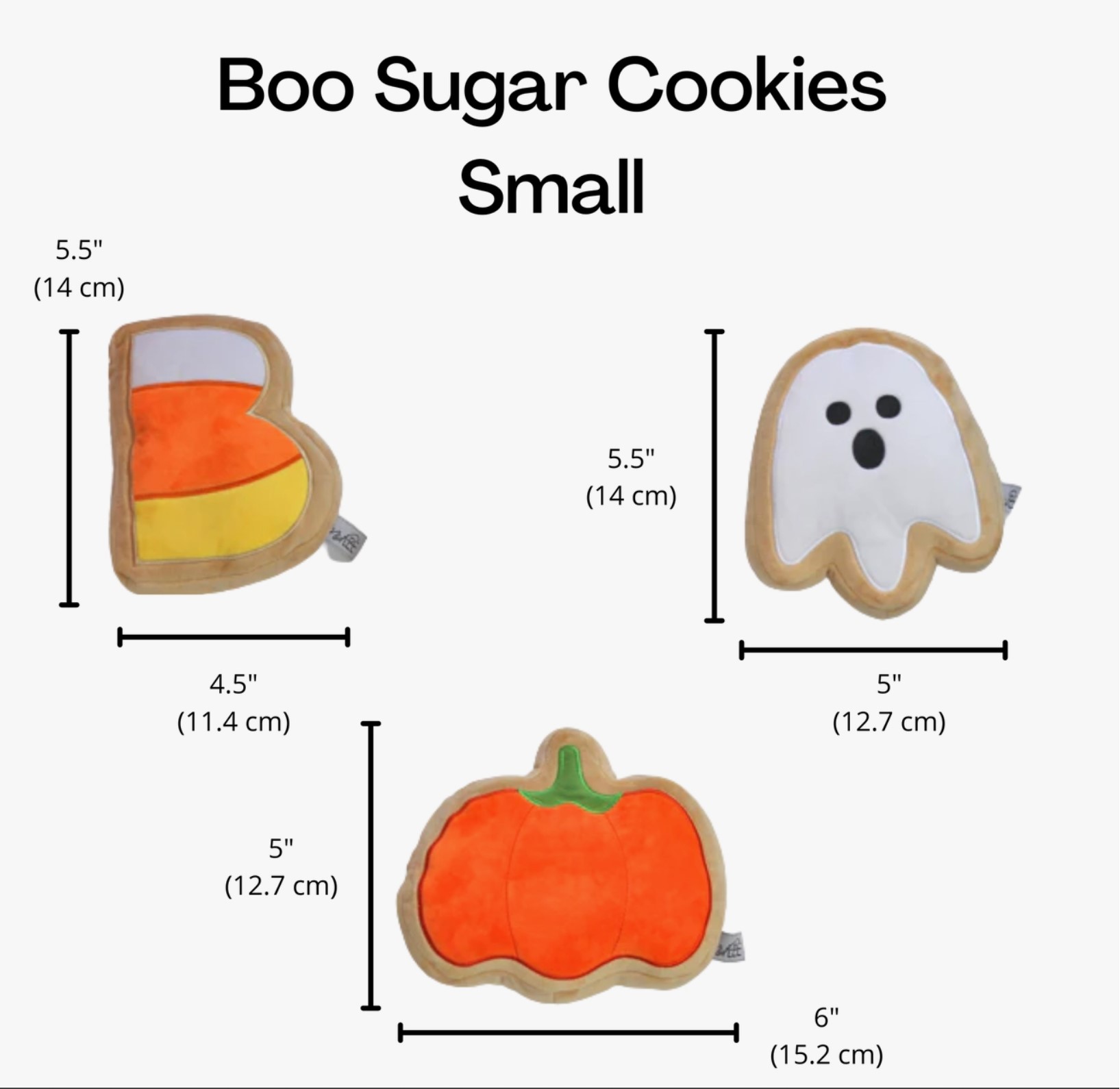 PUCCI Cafe BOO Sugar Cookie Dog Toy Small