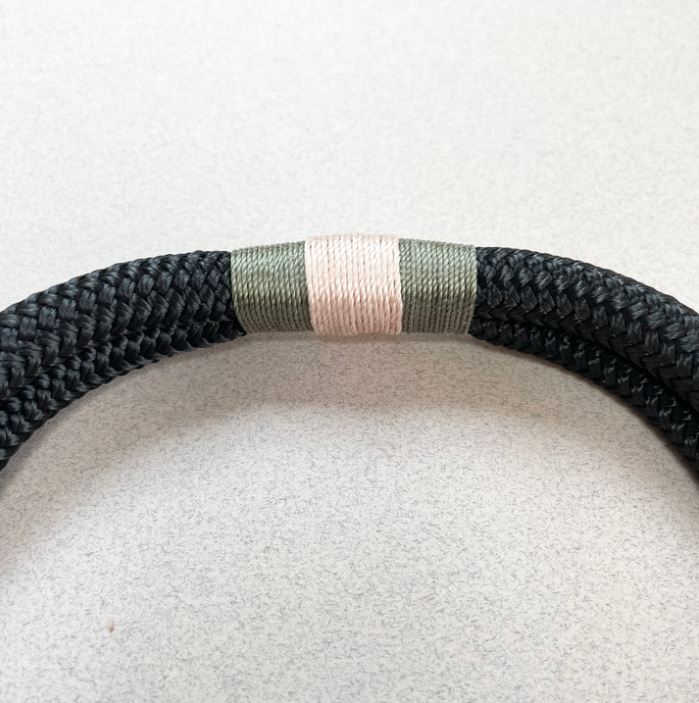 Classic Rope Dog Collar - African Safari 3