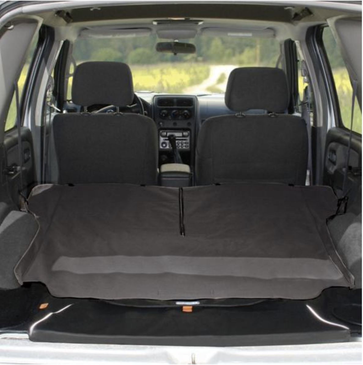 Dog Cargo Cape – Charcoal