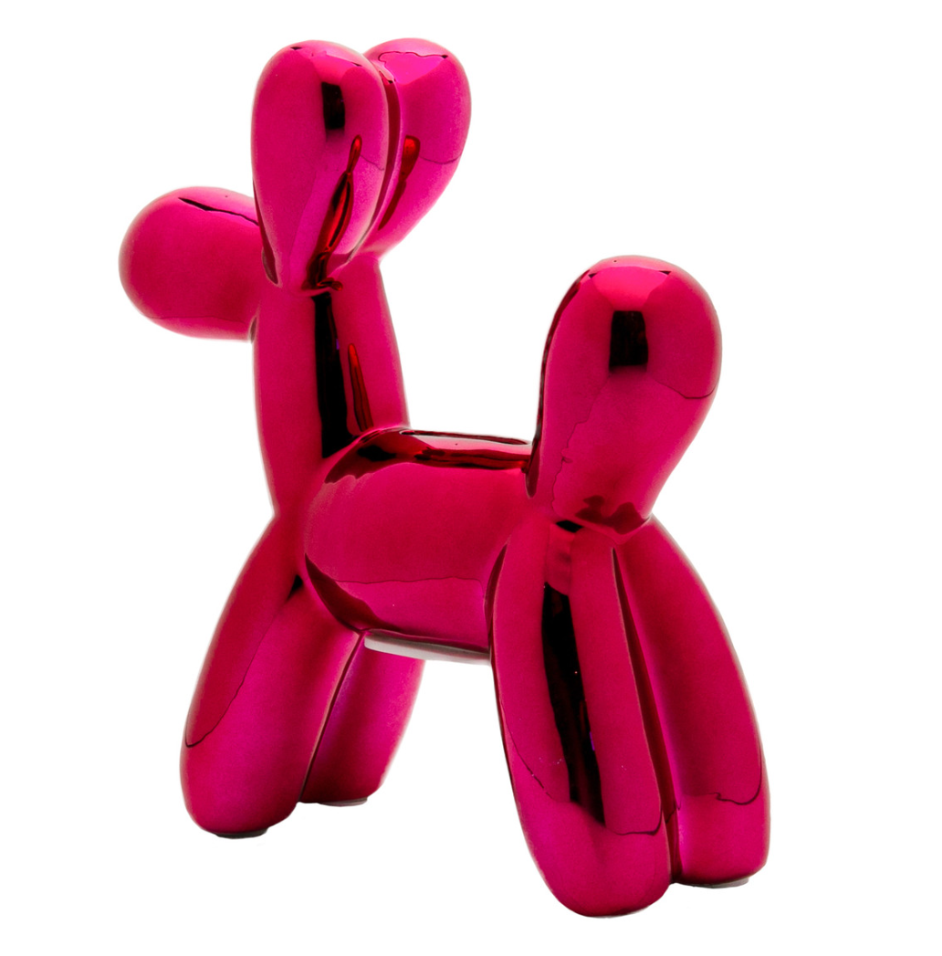 Plum Mini Balloon Dog Bank - PUCCI Café