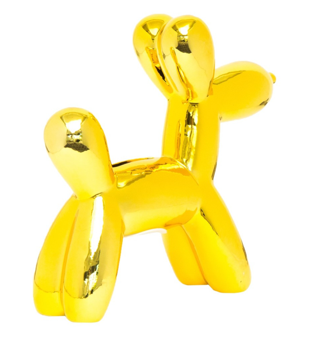 PUCCI Cafe Yellow Mini Balloon Dog Bank 2
