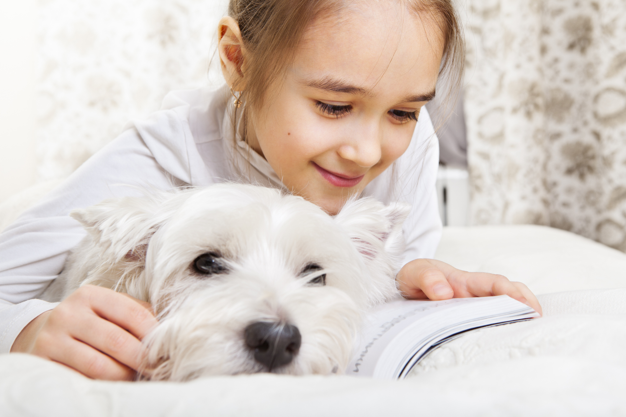 3 Reasons Reading to Dogs Benefits Kids - PUCCI Café